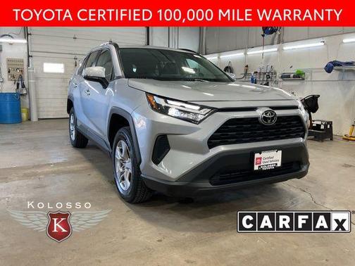Silver Sky Metallic 2025 Toyota RAV4 XLE