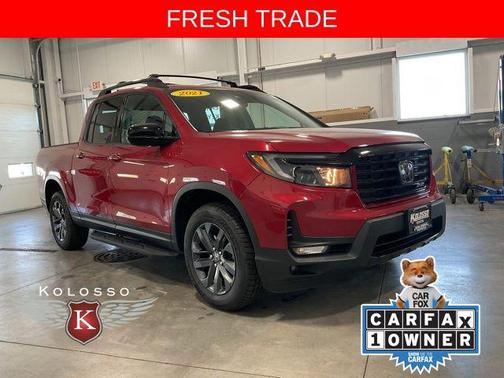 Radiant Red Metallic II 2021 Honda Ridgeline Sport