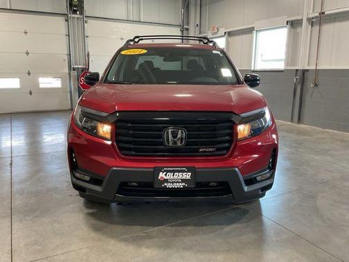 Radiant Red Metallic II 2021 Honda Ridgeline Sport