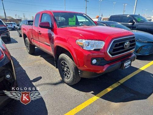 Barcelona Red Metallic 2021 Toyota Tacoma SR5