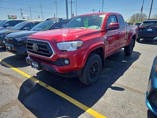 Barcelona Red Metallic 2021 Toyota Tacoma SR5