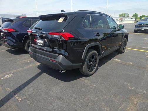 Midnight Black Metallic 2024 Toyota RAV4 Hybrid XLE