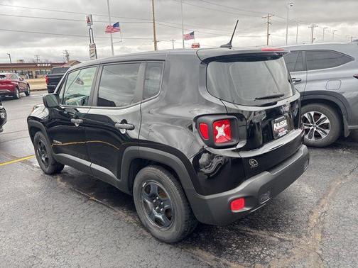 Black 2017 Jeep Renegade Sport