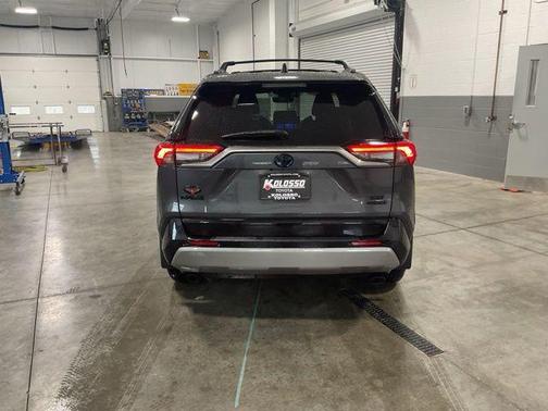 Magnetic Gray Metallic/Midnight Black Metallic 2024 Toyota RAV4 Hybrid SE