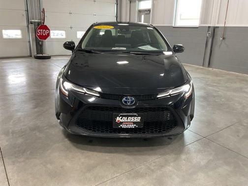 Black Sand Pearl 2022 Toyota Corolla Hybrid LE