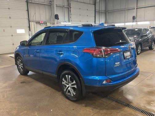 Electric Storm Blue 2018 Toyota RAV4 LE