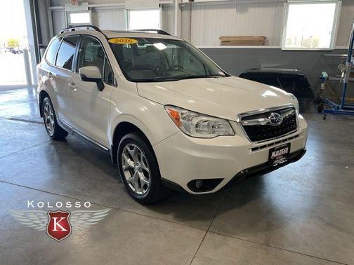 Crystal White Pearl 2016 Subaru Forester 2.5i Touring