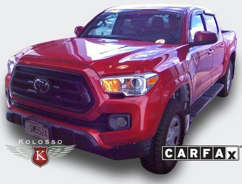 Barcelona Red Metallic 2021 Toyota Tacoma SR