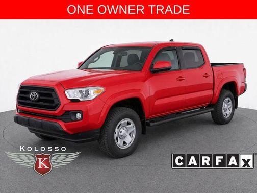 Barcelona Red Metallic 2021 Toyota Tacoma SR