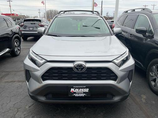 Silver Sky Metallic 2025 Toyota RAV4 XLE
