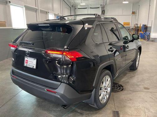 Midnight Black Metallic 2025 Toyota RAV4 XLE Premium