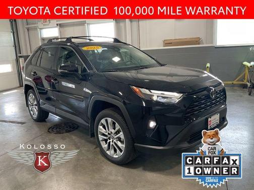 Midnight Black Metallic 2025 Toyota RAV4 XLE Premium