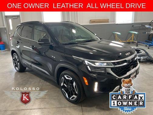 Fusion Black 2024 Kia Seltos SX Turbo