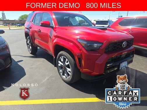 Supersonic Red 2026 Toyota 4Runner TRD Sport