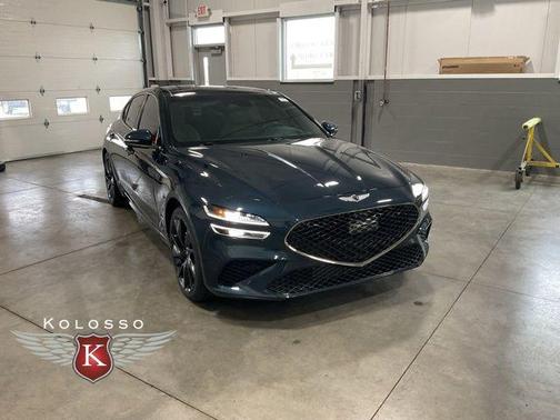 Tasman Blue 2023 Genesis G70 3.3T AWD