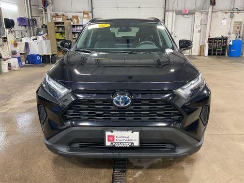 Midnight Black Metallic 2022 Toyota RAV4 Hybrid XLE