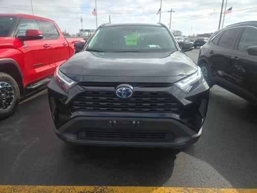 Midnight Black Metallic 2022 Toyota RAV4 Hybrid XLE