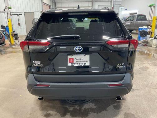 Midnight Black Metallic 2022 Toyota RAV4 Hybrid XLE