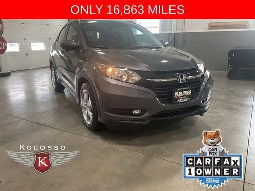 Modern Steel Metallic 2016 Honda HR-V EX-L w/Navigation