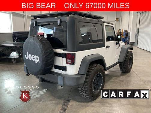 Bright White Clearcoat 2017 Jeep Wrangler Big Bear