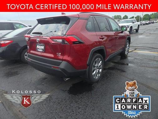 Ruby Flare Pearl 2022 Toyota RAV4 XLE Premium