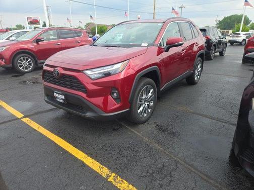Ruby Flare Pearl 2022 Toyota RAV4 XLE Premium