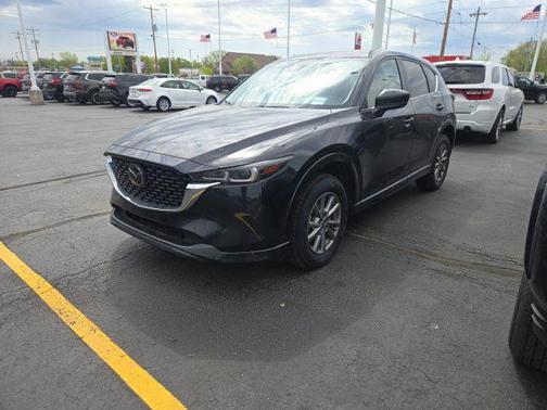 Jet Black Mica 2025 Mazda CX-5 2.5 S Preferred Package