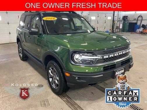 Eruption Green Metallic 2024 Ford Bronco Sport Badlands