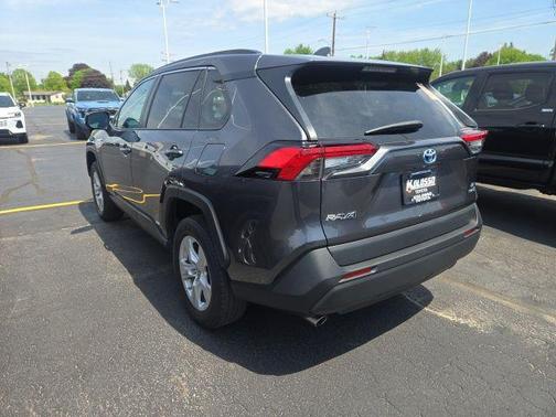 Magnetic Gray Metallic 2021 Toyota RAV4 Hybrid LE