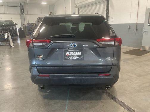 Magnetic Gray Metallic 2021 Toyota RAV4 Hybrid LE