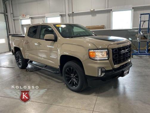 Desert Sand Metallic 2021 GMC Canyon Elevation