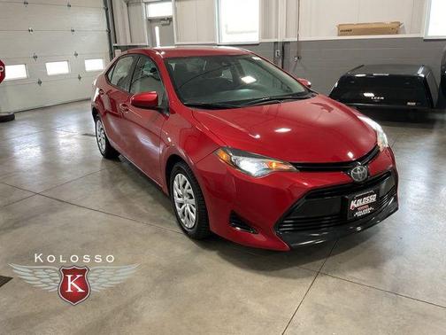 Barcelona Red Metallic 2018 Toyota Corolla LE