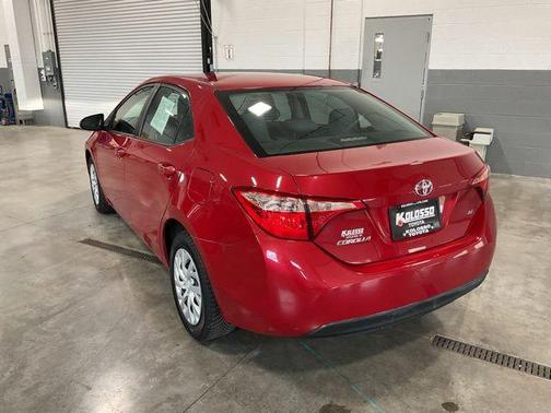 Barcelona Red Metallic 2018 Toyota Corolla LE