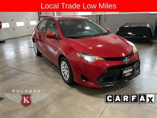 Barcelona Red Metallic 2018 Toyota Corolla LE