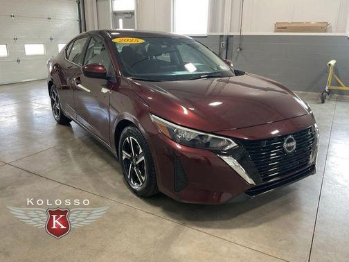 Rosewood Metallic 2025 Nissan Sentra SV