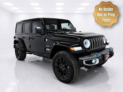 Black Clearcoat 2024 Jeep Wrangler 4xe Sahara