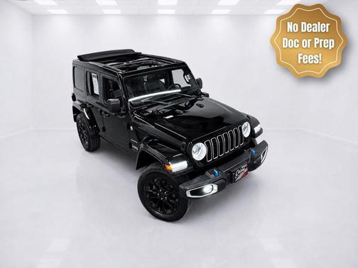 Black Clearcoat 2024 Jeep Wrangler 4xe Sahara