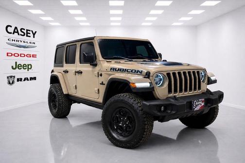 Limited Edition Gobi Clearcoat 2022 Jeep Wrangler Unlimited 4xe Rubicon