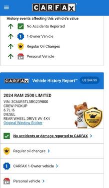 2024 RAM 2500 Limited Mega Cab 4x4 6'4' Box
