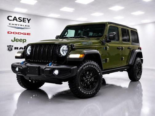 Sarge Green Clearcoat 2023 Jeep Wrangler 4xe Base