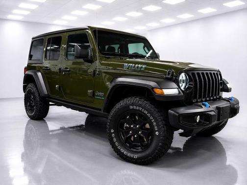 Sarge Green Clearcoat 2023 Jeep Wrangler 4xe Base