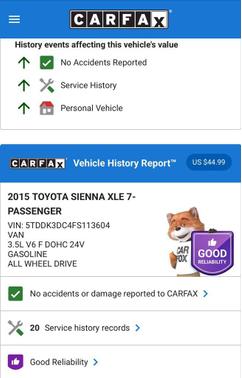 2015 Toyota Sienna Limited