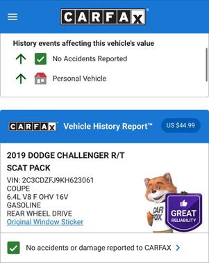 2019 Dodge Challenger R/T Scat Pack