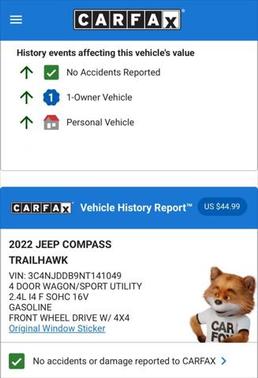 2022 Jeep Compass Trailhawk