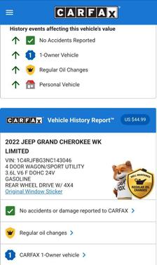 2022 Jeep Grand Cherokee Limited X