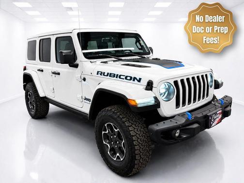 Bright White Clearcoat 2023 Jeep Wrangler 4xe Rubicon