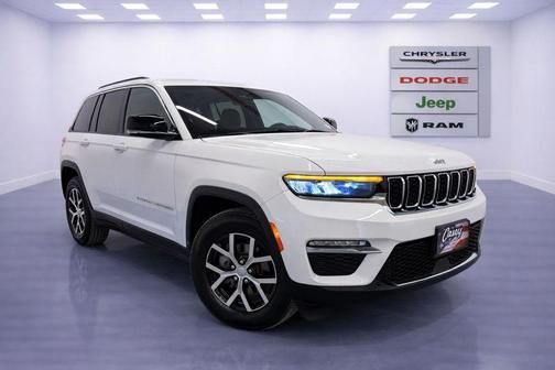 Bright White Clearcoat 2025 Jeep Grand Cherokee Limited