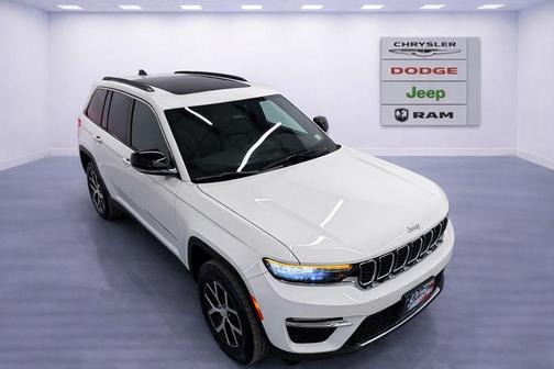 Bright White Clearcoat 2025 Jeep Grand Cherokee Limited