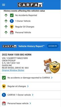 2022 RAM 1500 Big Horn/Lone Star