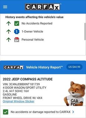 2022 Jeep Compass Latitude